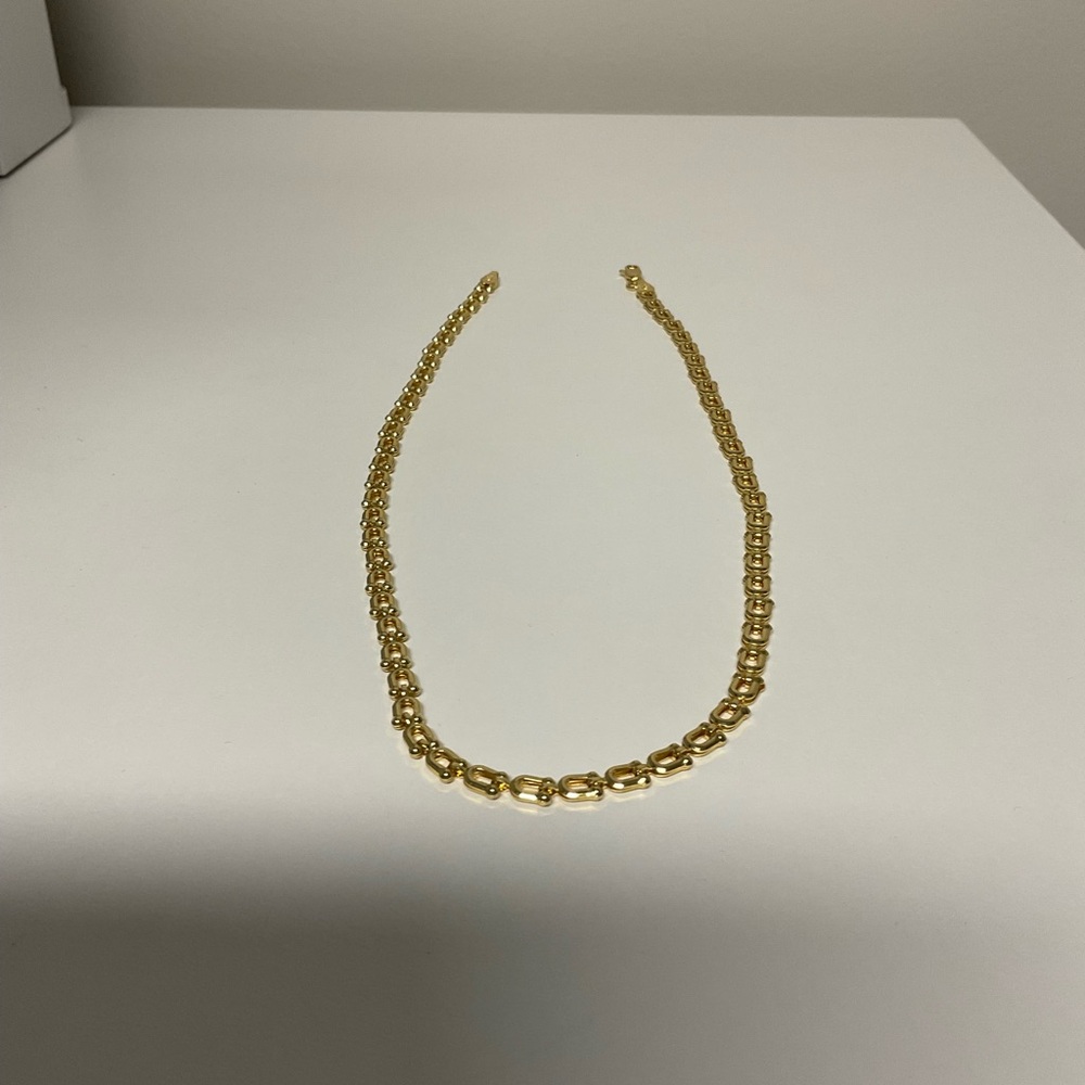 750 Italy Gold Plated Chain Necklace